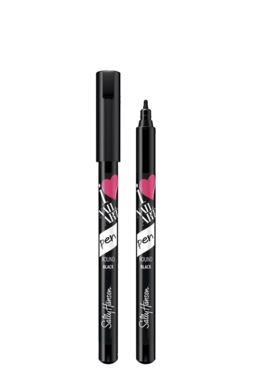 Sally Hansen Nail Art Pen Round Tip Black Color Precision Design MPN 470